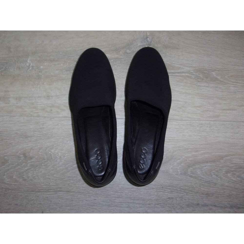 Ecco Gore- Tex Black Slip-Ons Women Size 8